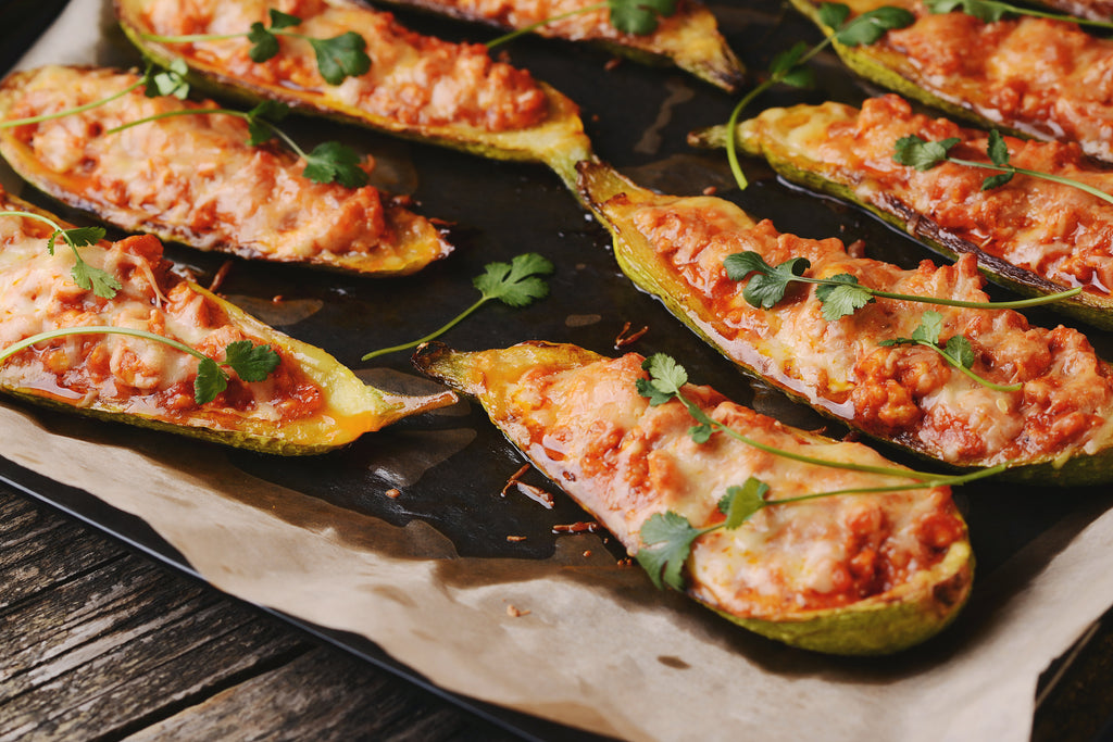 Zucchini boat bariatric recipe