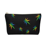 Multi-Color Weed Accessory Pouch w T-bottom