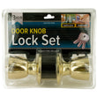 Locking Door Knob Set with 2 Keys - aomega-products