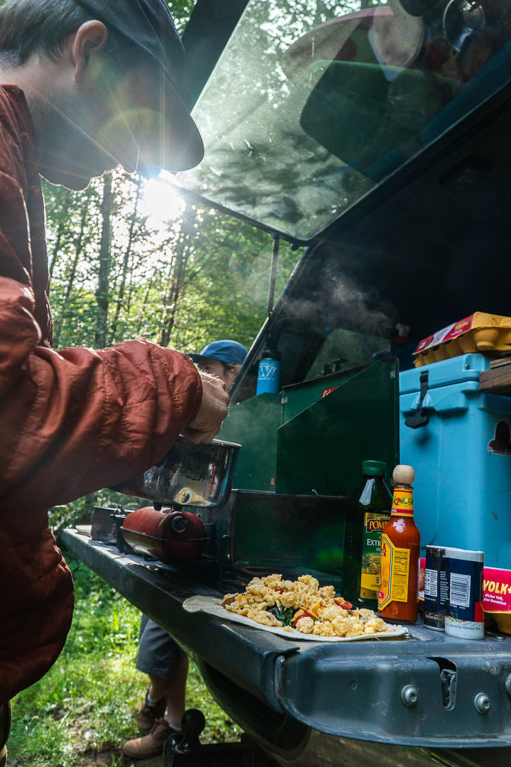 Camp breakfast