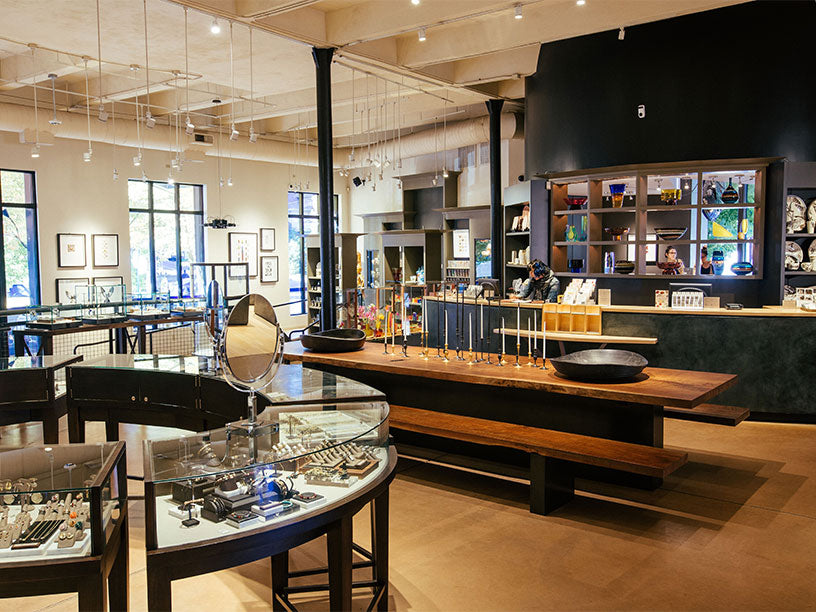 Twist portland oregon store designer jewelry interior