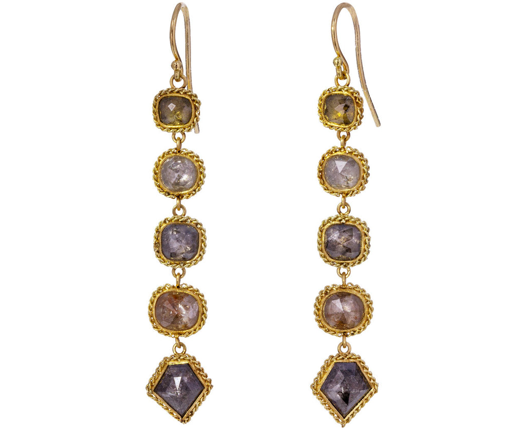 Long Diamond Earrings | TWISTonline