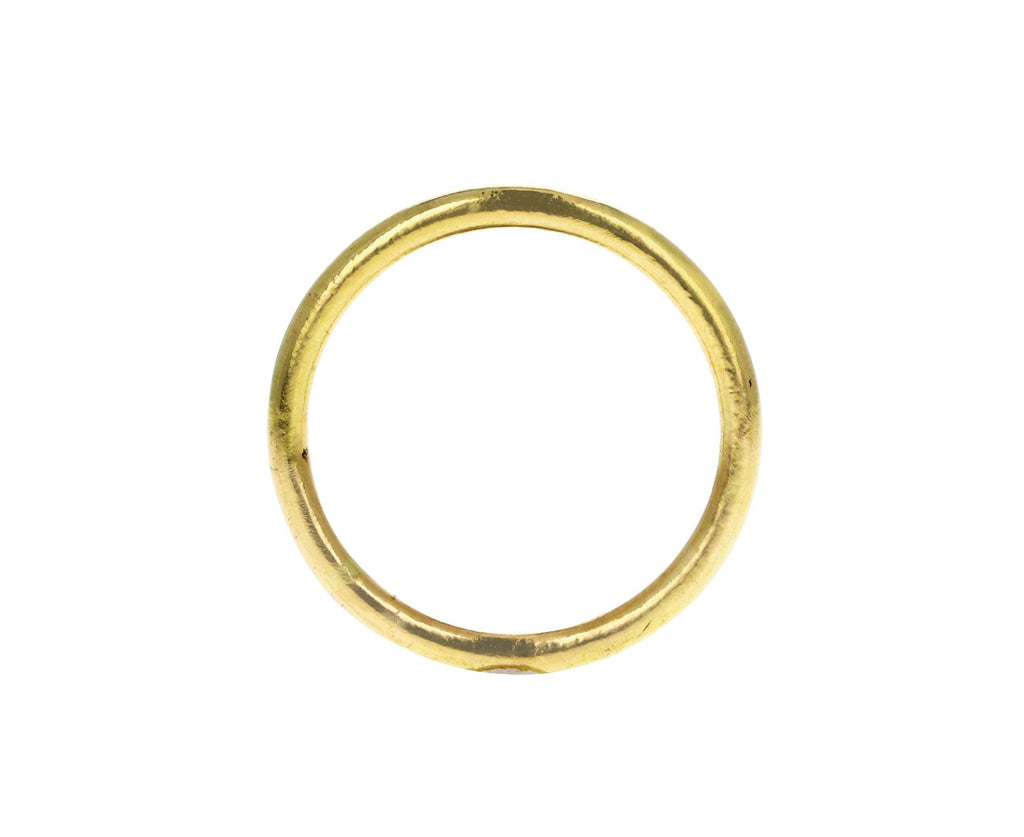 2mm Tubular Gold Men's Band