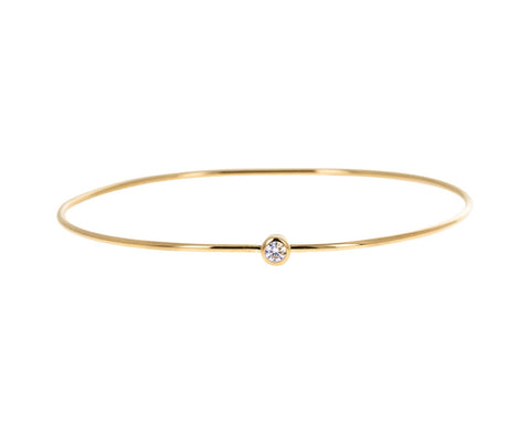 Diamond Hoop Bracelet