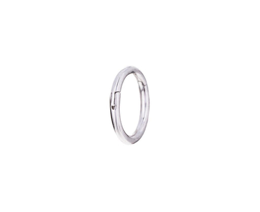 1/4 White Gold SINGLE Rotating Hoop