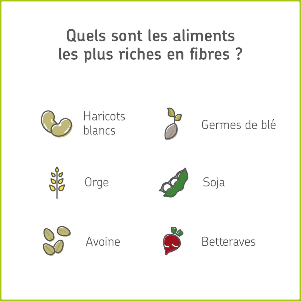 Qu'est-ce que les fibres et dans quels aliments les trouver ?