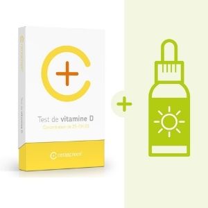 Prevention carence vitamine D - Kit Test et complement