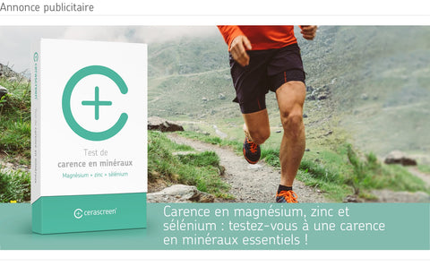 Test carence en mineraux