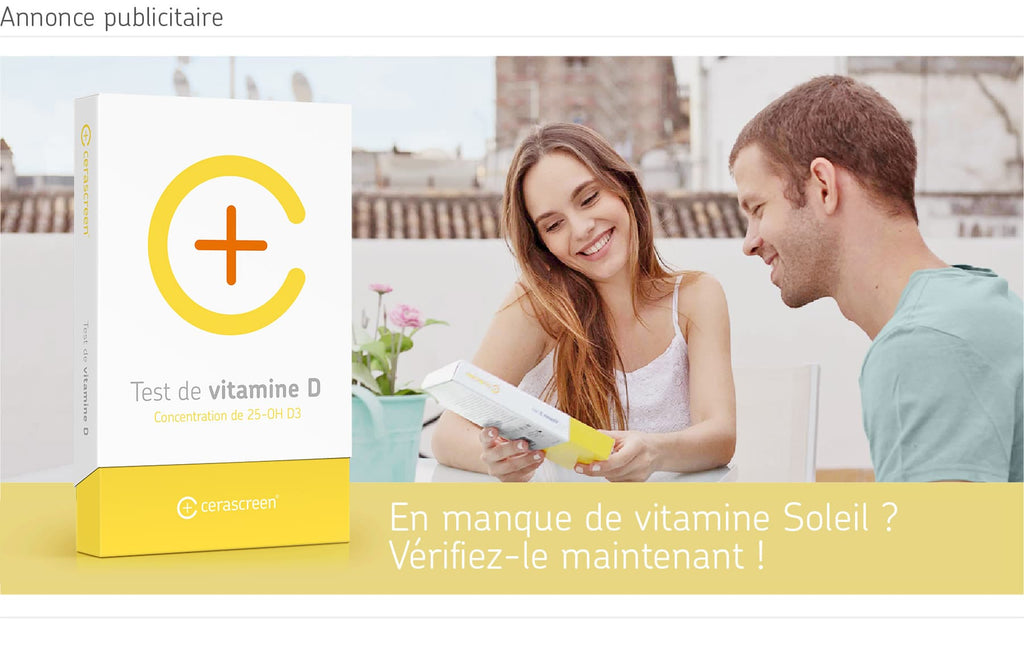 Test taux de vitamine D