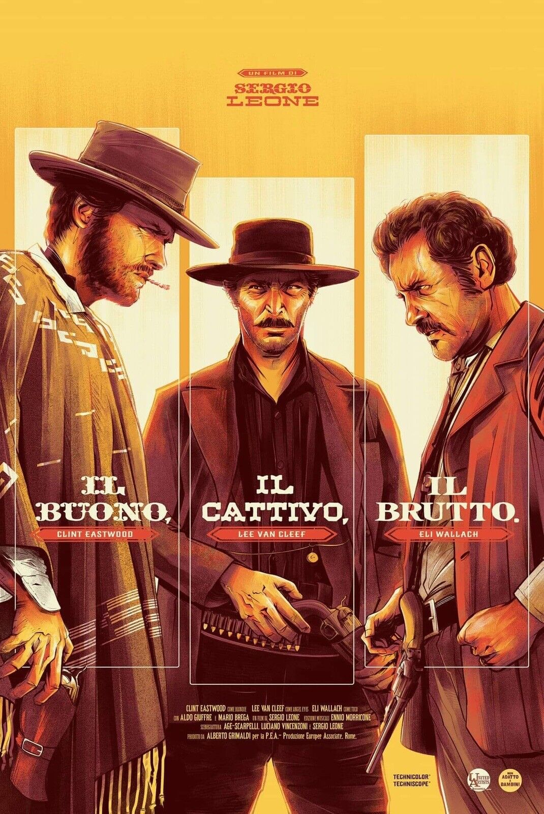 The Good, the Bad, and the Ugly (Variant) by Cesar Moreno