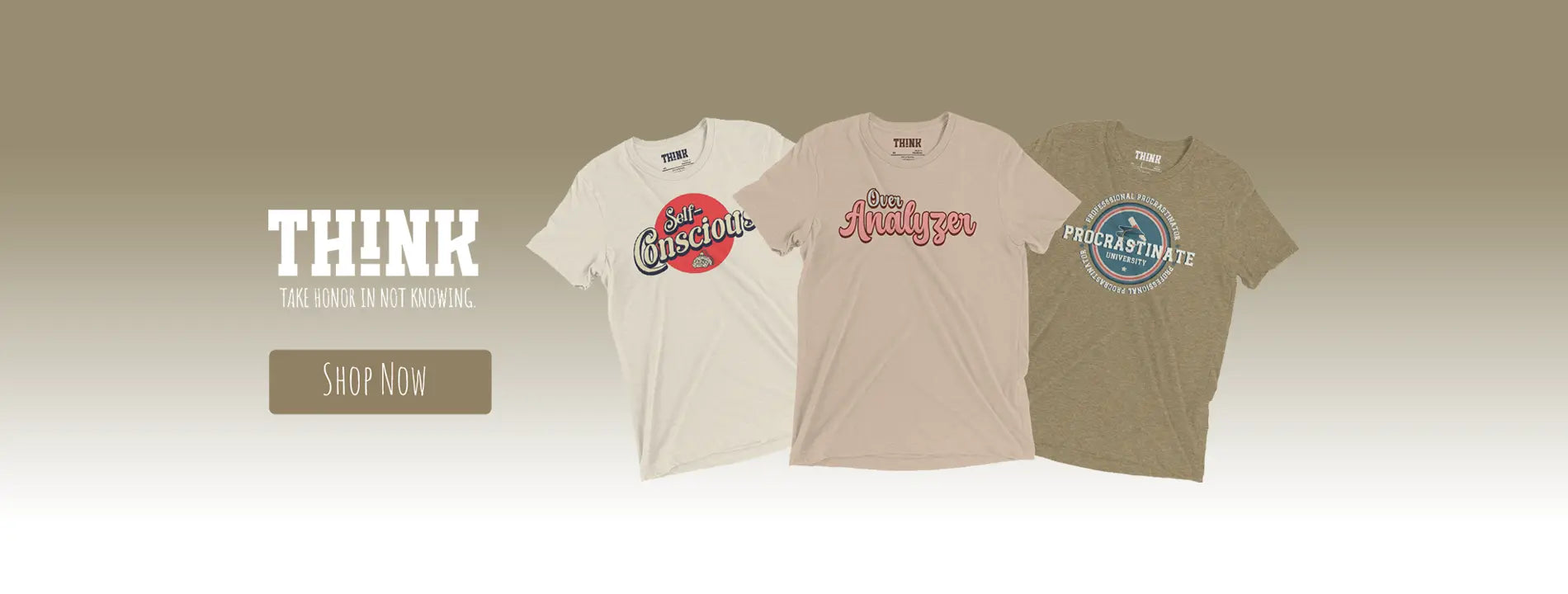 Think Clothing Collection Banner