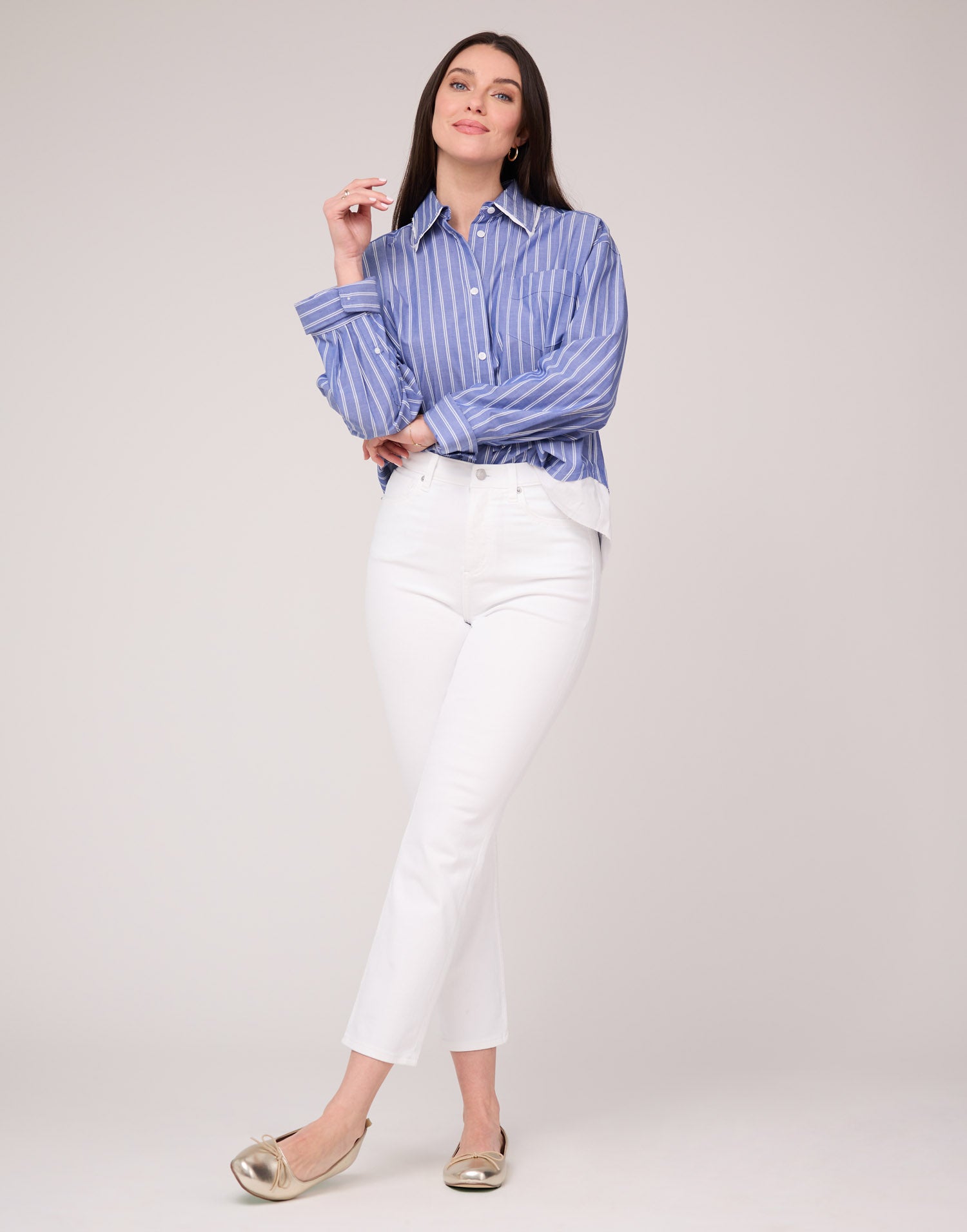 LILY WIDE LEG JEANS / MACCHIATO