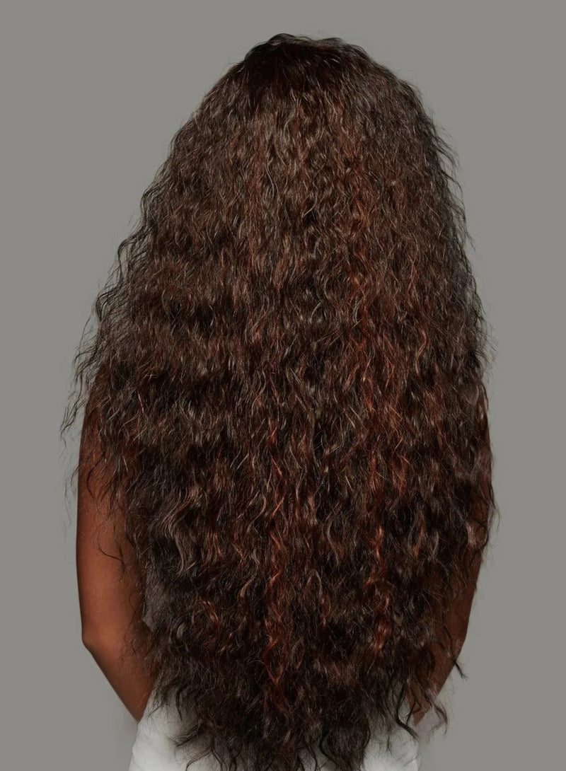 Cleopatra Synthetic Lace Wig | Black Curly Lace Wig | Essence Luxe Couture Wigs