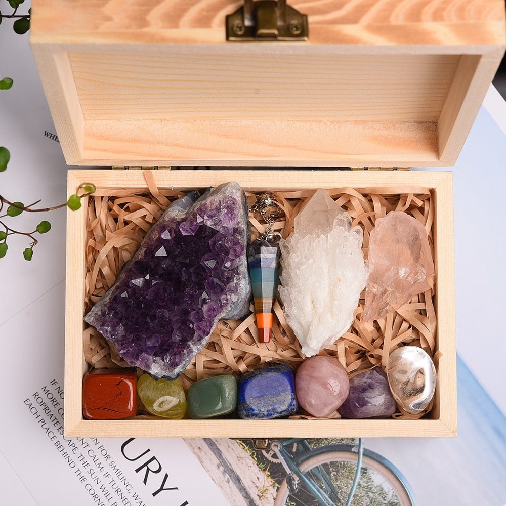 Natural Raw Amethyst Crystal Healing Stones – One Lucky Wish