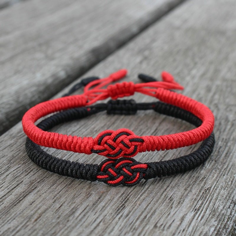 Deep Red String Empath Bracelet