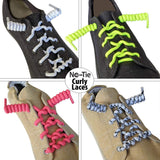 curly elastic laces