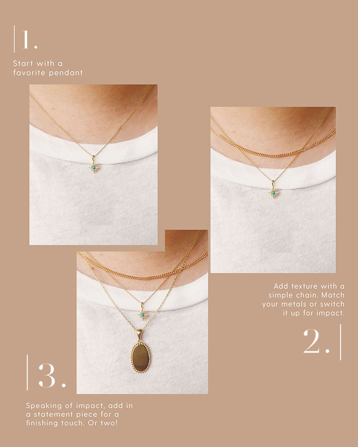 How to Layer Necklaces: Top Styling Tips