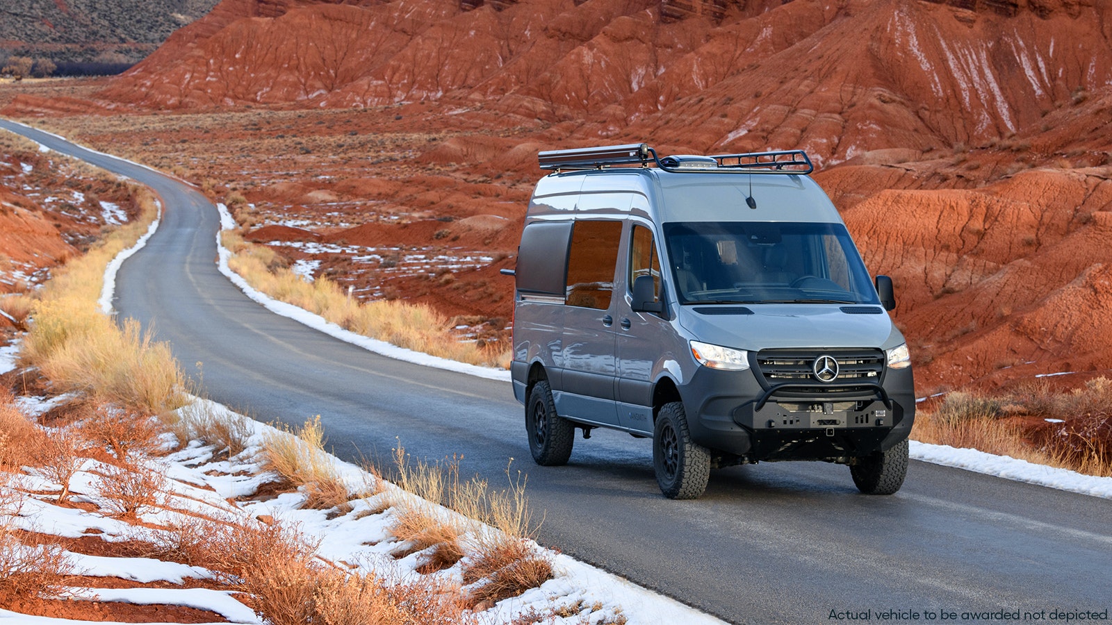 Win a Custom Mercedes Sprinter® Van with an Eco-Friendly Conversion