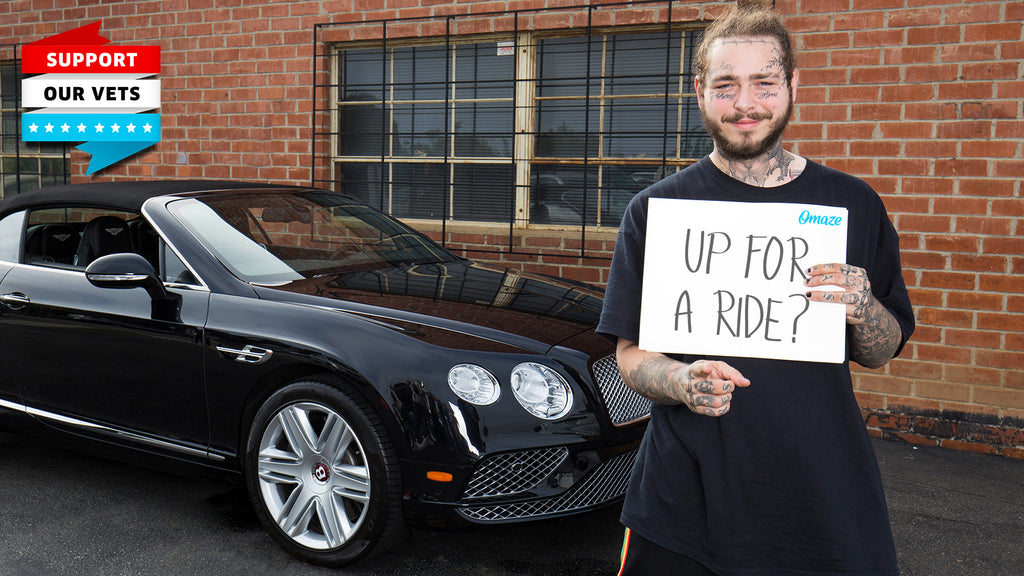 Meet Post Malone and Win a New Car Celebrity Meet & Greet Omaze
