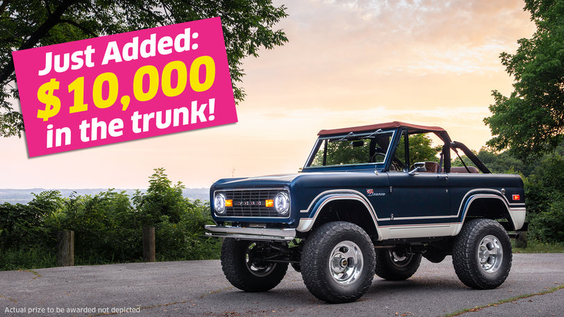 Win A Restored Modernized 1969 Ford Fuelie Bronco And