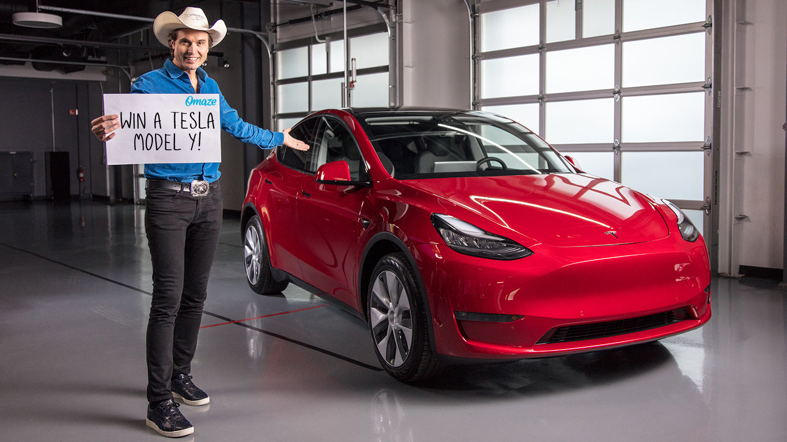 Win Your Very Own Tesla Model Y Performance