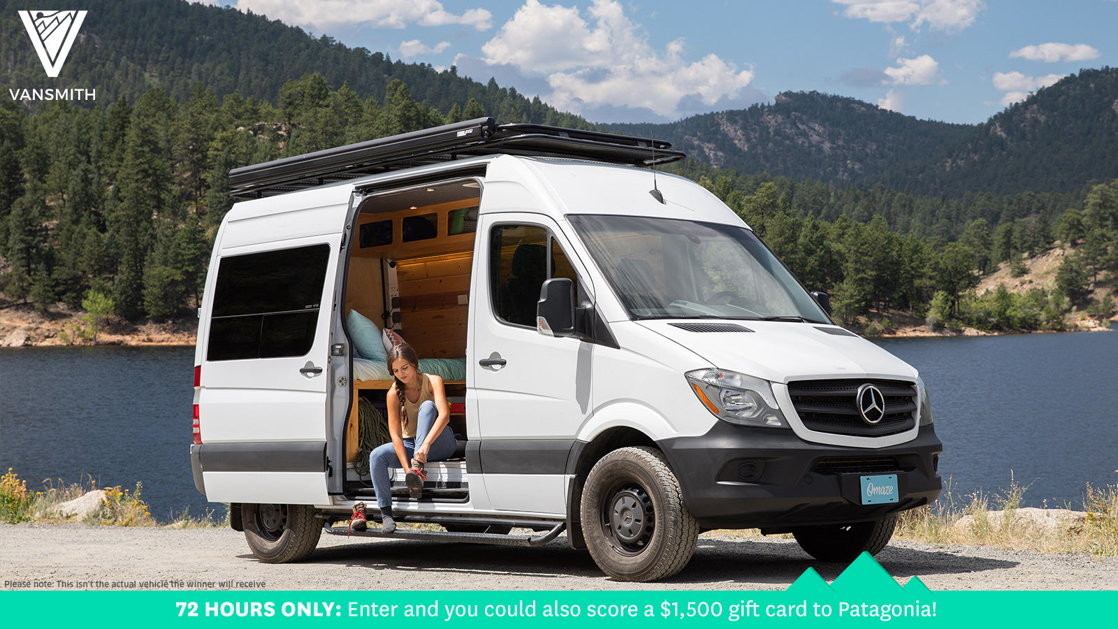 Win Your Dream Sprinter Van with $60 