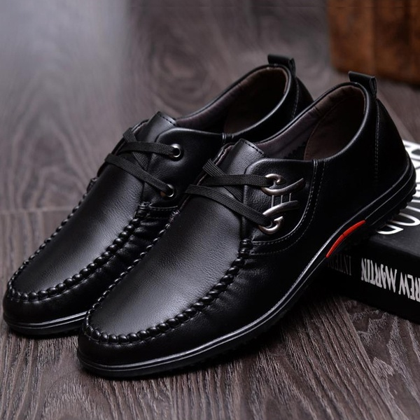 Men's Fashion Casual Business Genuine 