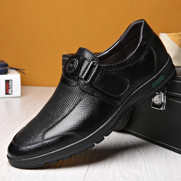 Men Comfy Leather Sneakers Comfortable Shoe – Lukvip