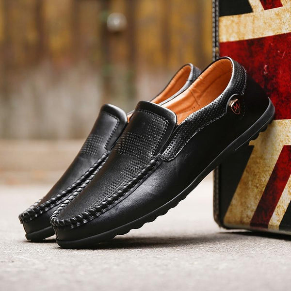 Men Fashion Comfortable Breathable Slip-on Shoes – Lukvip