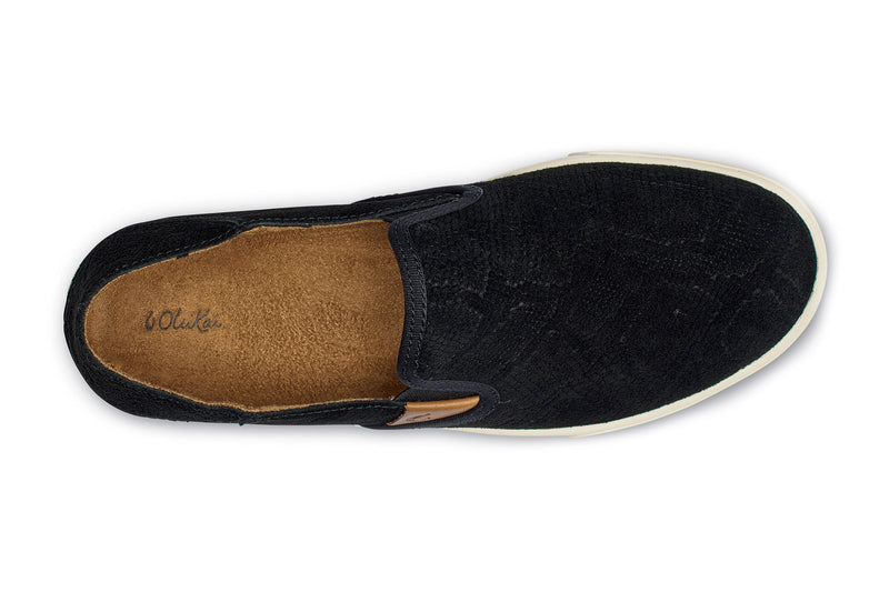 olukai pehuea leather black