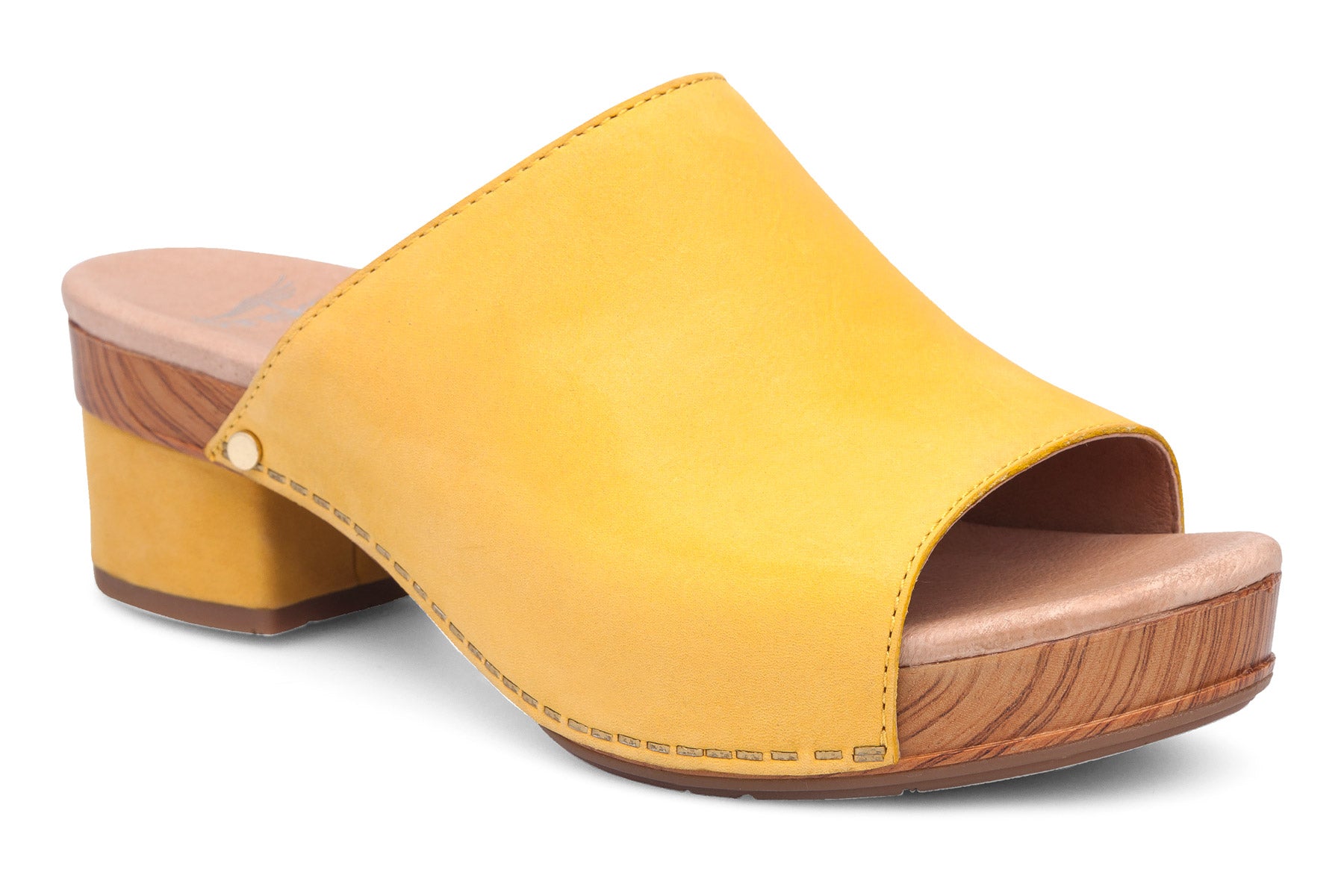 yellow dansko sandals