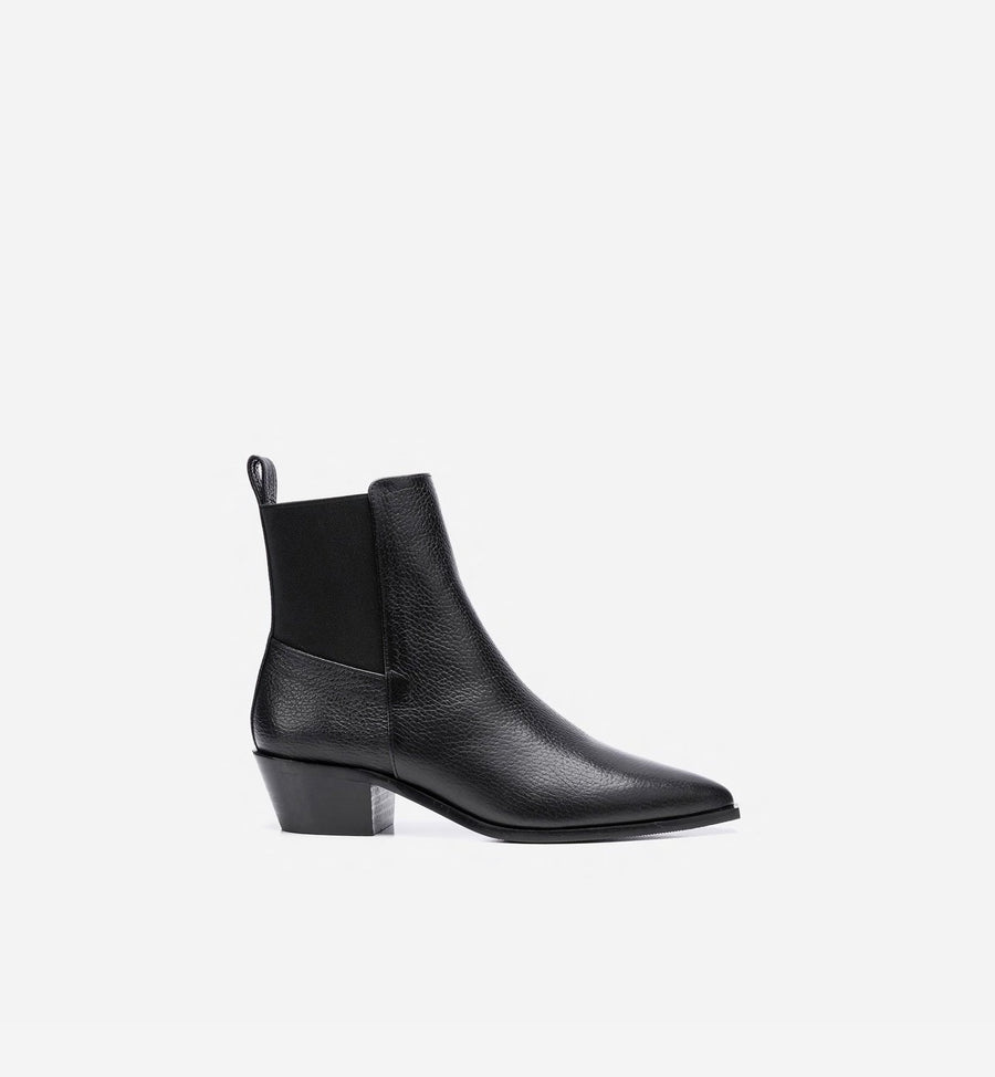 Lova Boot - Black Leather – Cadine