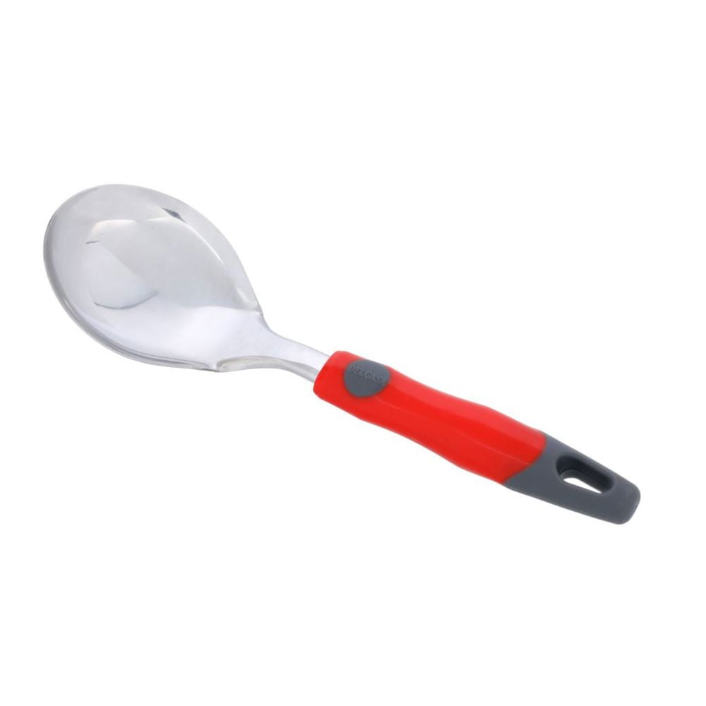 ملعقة أرز ديلكاسا ستانلس ستيل كبيرة ومتينة DELCASA SS Rice Spoon