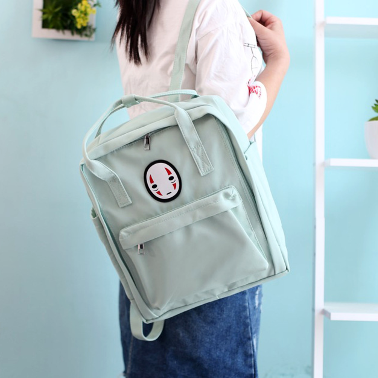 kawaii face backpack