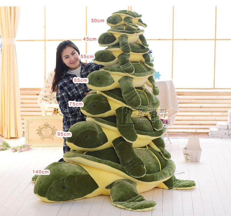 giant stuffed turtle