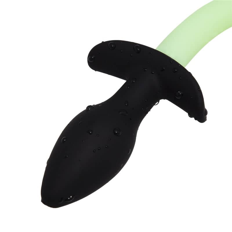 Glow-in-the-dark Puppy Tail Plug For Men • Free Shipping Worldwide