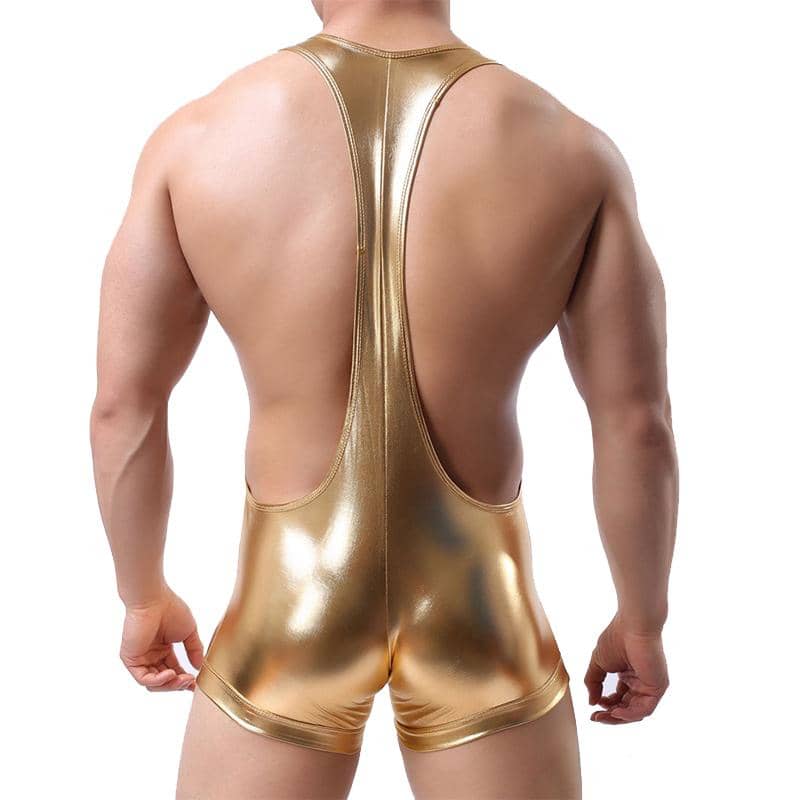 Shiny Wrestling Singlet For Men Buy On With Free Shipping 6323