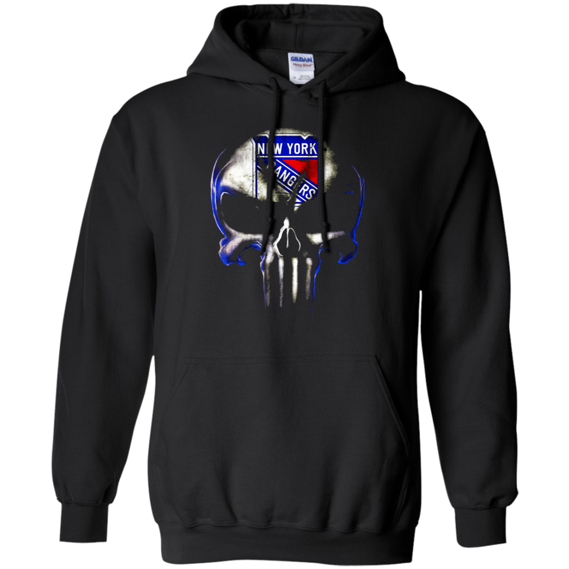 New York Rangers The Punisher Mashup Ice Hockey Shirts