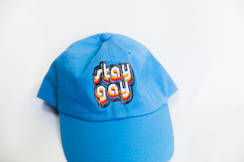 Stay Gay Pride Embroidered Hat