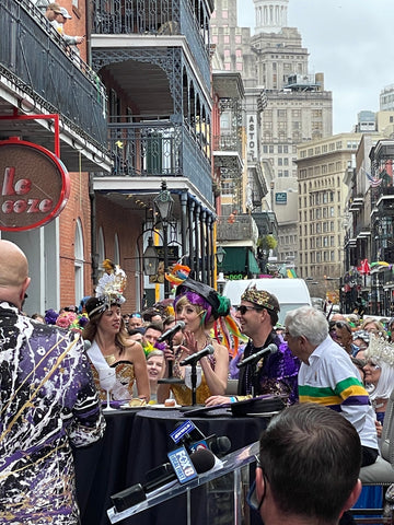 The Greasing of the Poles - A Mardi Gras Tradition