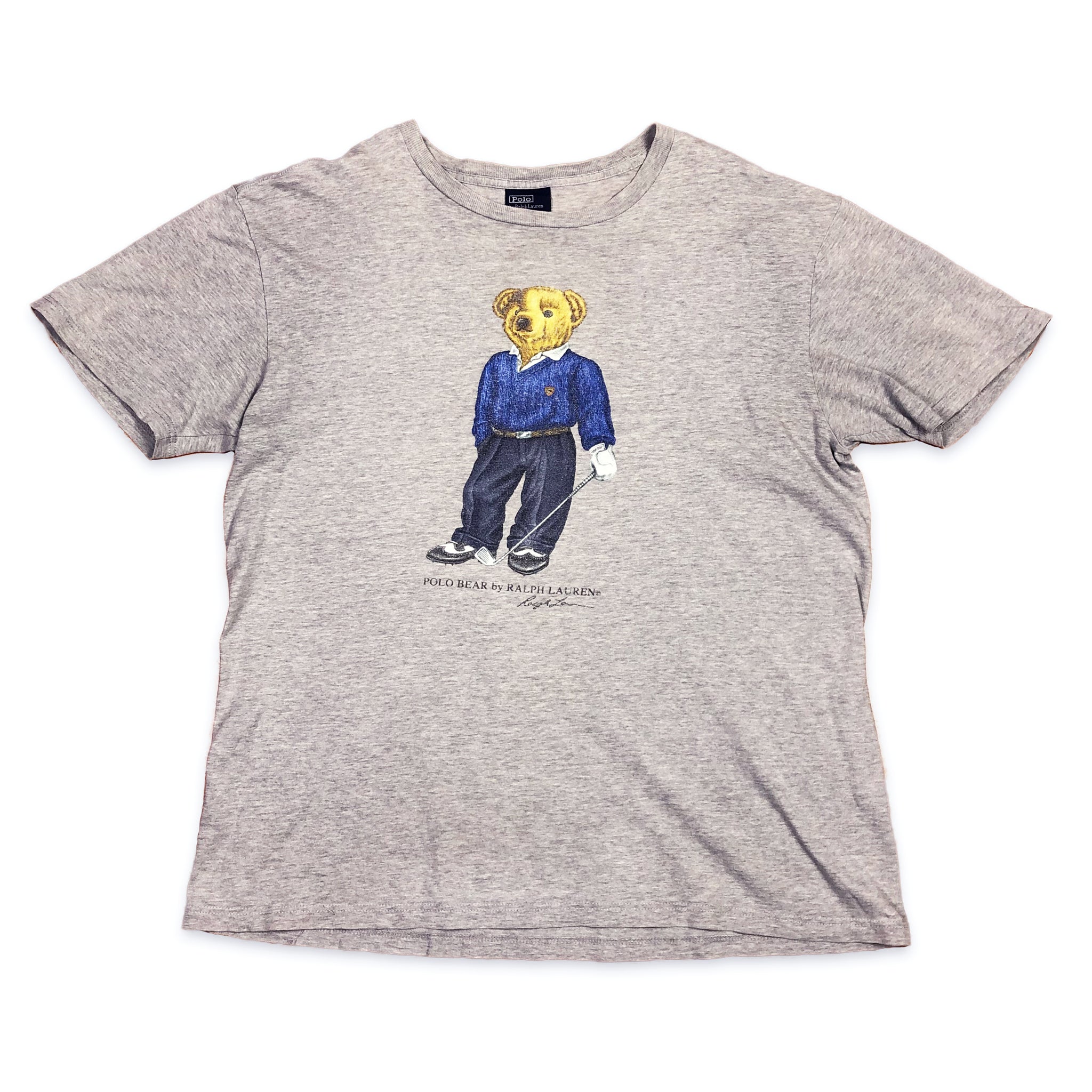 polo bear golf t shirt