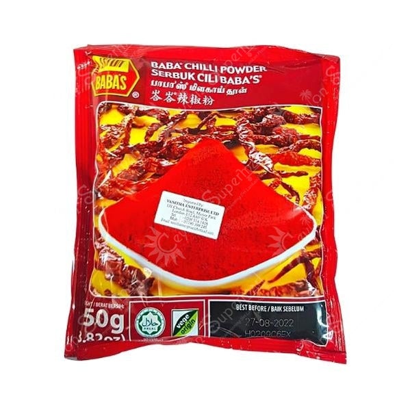 Buy Baba's Chilli Powder, 250g at Ceylon Supermart in UK & Europe