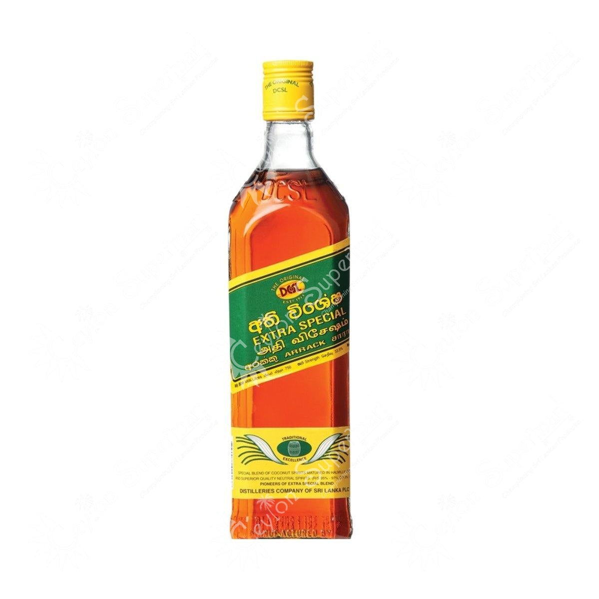 Buy DCSL Extra Special Sri Lankan Arrack 750ml from Ceylon Supermart in