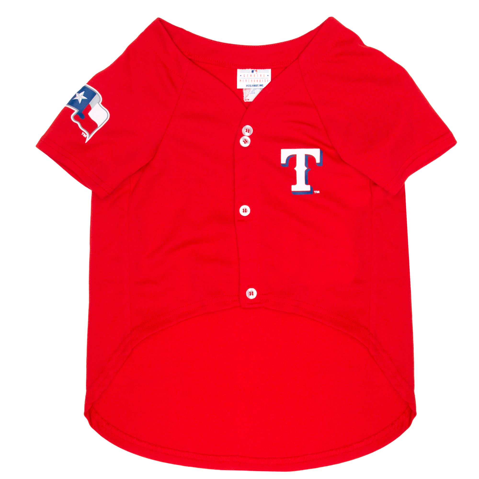 texas rangers pet jersey