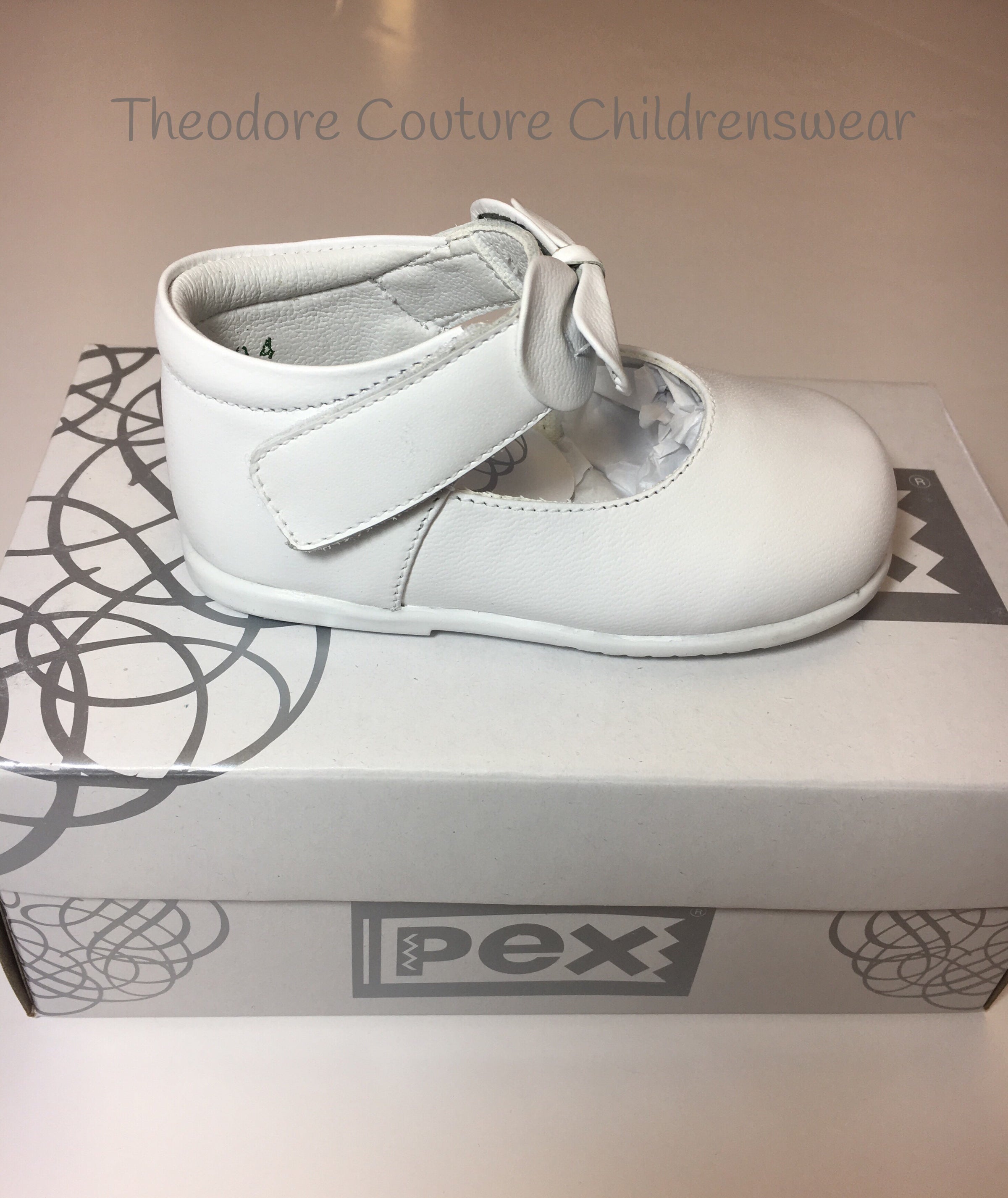 Pex White Mimi Shoes – Theodore Couture