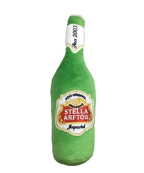 Dog Toy Plush Stella Arftois Beer Bottle by Haute Diggity Dog - Medium