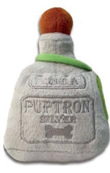 Dog Toy Plush Puptron Tequila Bottle by Haute Diggity Dog - Small