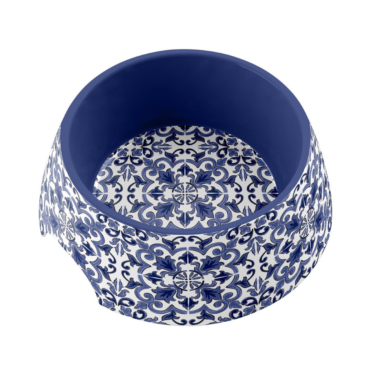 Canyon Clay Medium Dog Bowl Indigo