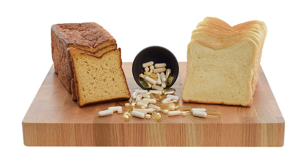 Differenz der Nährwerte in Toast BreadUp zu Weizentoast