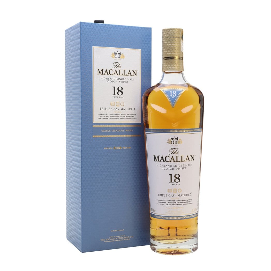 The Macallan 18 Year Old Triple Cask Matured Kent Street Cellars